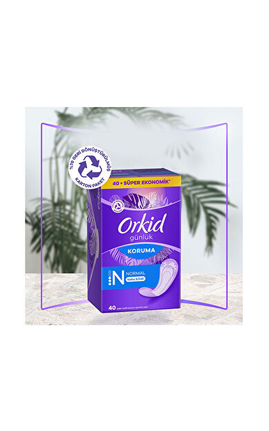 Orkid Günlük Ped Normal Ekonomik Paket 40 Ped