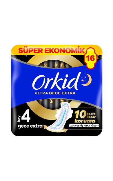 Orkid Ultra Extra Gece Extra 16'Lı