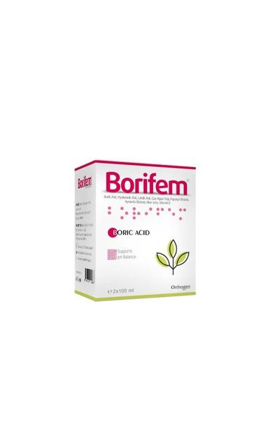 BoriFem Vajinal Duş Jeli Vaginal Douche - 200ml (2x100ml Aplikatör)