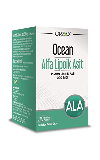 Ocean Alfa Lipoik Asit 200 Mg 30 Kapsül