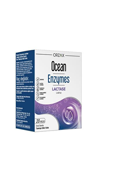 Ocean Enzymes Lactase Damla 20 ml