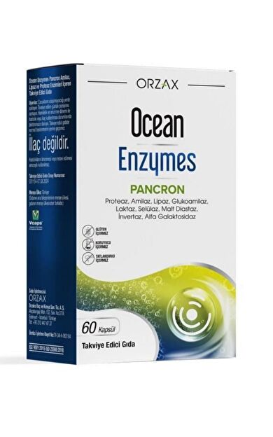 Ocean Enzymes Pacron 60 Kapsül