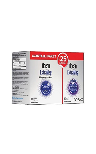 Ocean Extramag 30 Saşe + Extramag Threog 60 Tablet