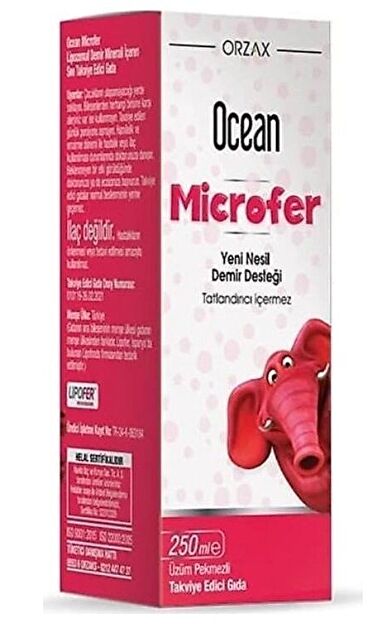 Ocean Microfer Şurup 250 ml