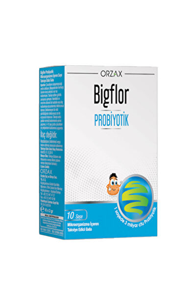 Orzax Bigflor Probiyotik 10 Saşe
