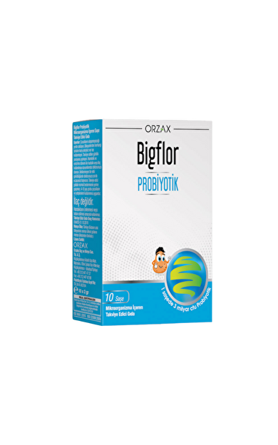ORZAX Bigflor Probiyotik 10 Saşe