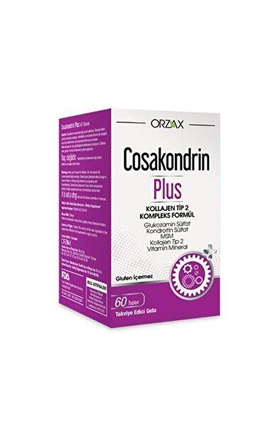 Orzax Cosakondrin Plus 60 Tablet