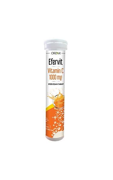 Orzax Efervit Vitamin C 1000mg 20 Tablet