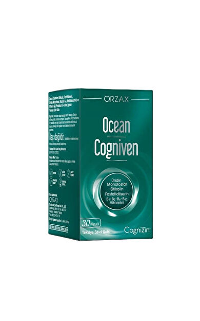 Orzax Ocean Cogniven İçeren Takviye Edici Gıda 30 Kapsül