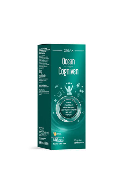 Orzax Ocean Cogniven Mango Aromalı Takviye Edici Gıda 150 ml