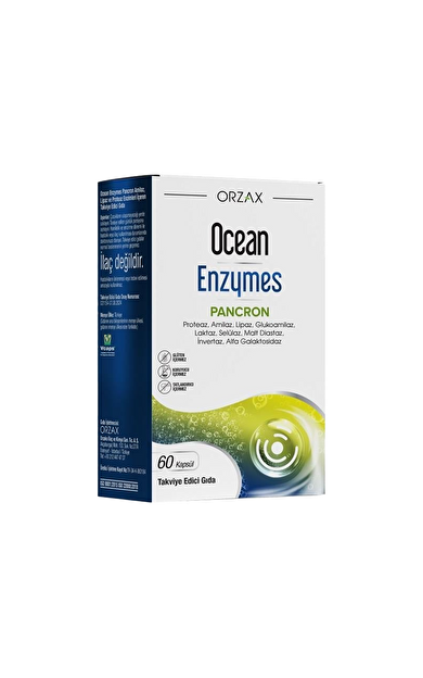 Orzax Ocean Enzymes Pacron 60 Kapsül