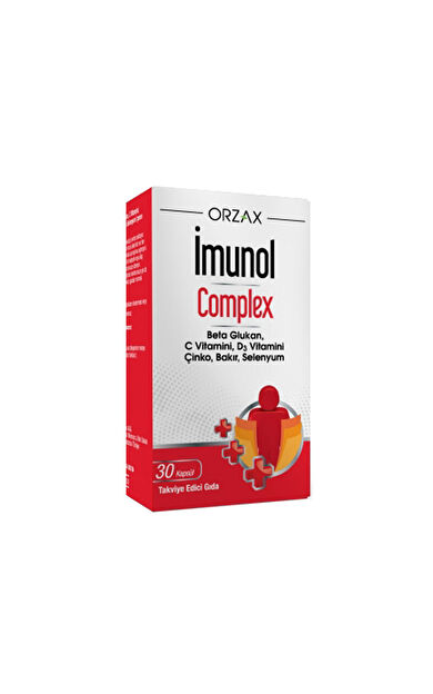 Orzax Ocean İmunol Complex Takviye Edici Gıda 30 Kapsül