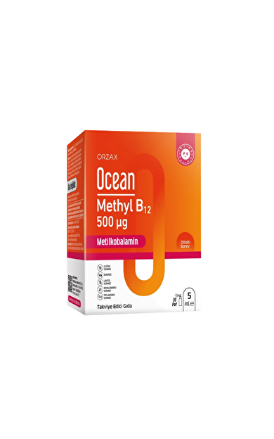 ORZAX Ocean Methyl B12 500 µg 5 ml