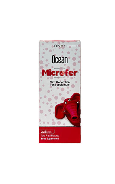 Orzax Ocean Microfer Lipozomal Demir Sıvı Takviye Edici Gıda 250 ml