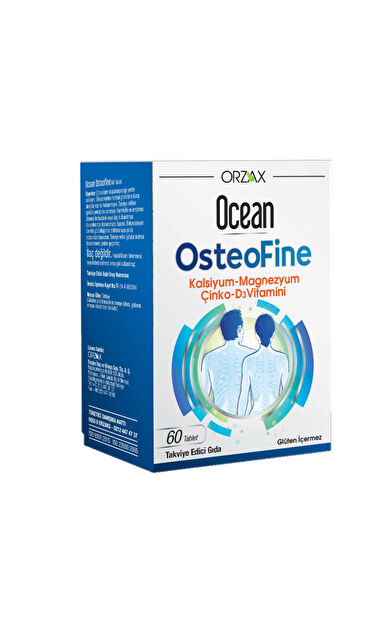 Orzax Ocean OsteoFine Takviye Edici Gıda 60 Tablet