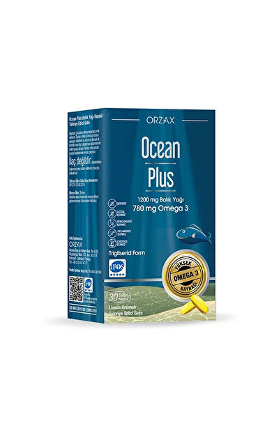 Orzax Ocean Plus 30 Kapsül