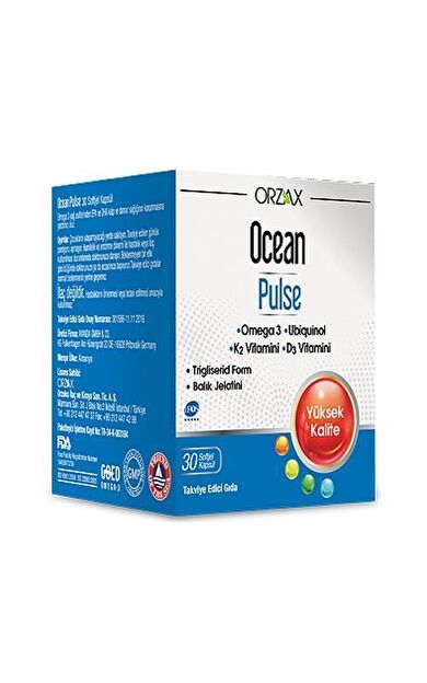 Orzax Ocean Pulse 30 Kapsül