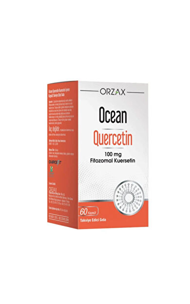 Orzax Ocean Quercetin 100 mg 60 Kapsül