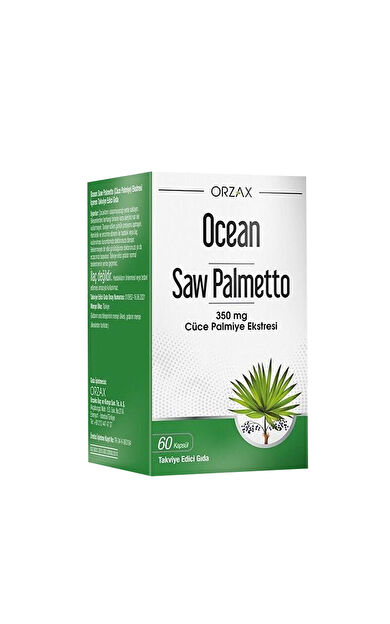 Orzax Ocean Saw Palmetto 60 Kapsül