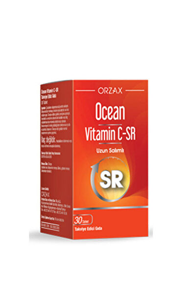 Orzax Ocean Vitamin C-SR 30 Tablet