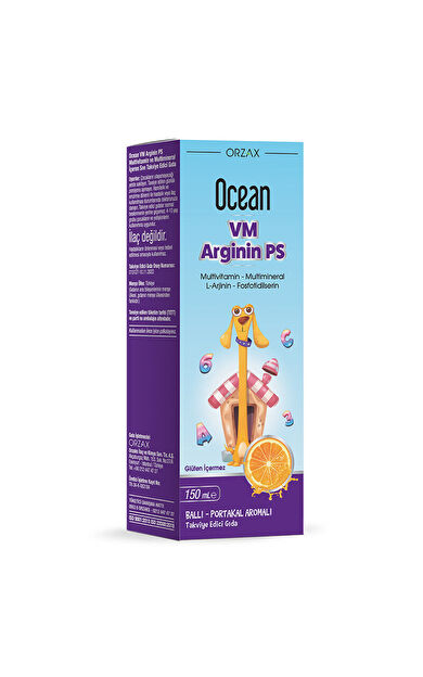 Orzax Ocean VM Arginin PS Takviye Edici Gıda 150 ml