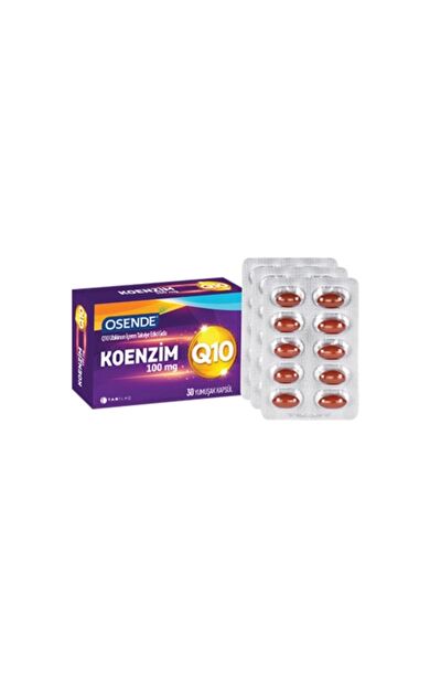 Osende Koenzim Q10 100 mg 30 Kapsül