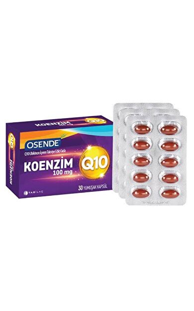 Osende Koenzim Q10 100 mg 30 Kapsül