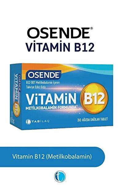 Osende Vitamin B12 30 Tablet