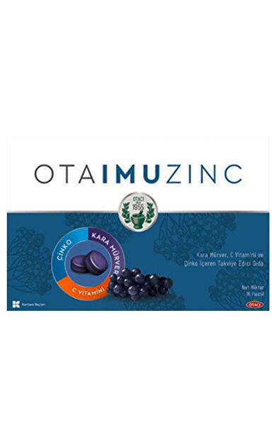 Otacı Otaimuzinc Kara Mürver Pastil 16 Adet