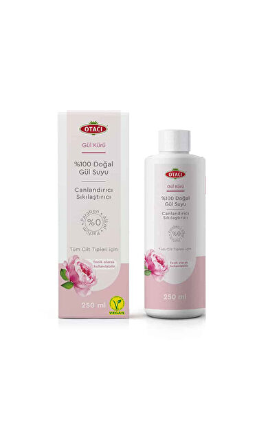 Otacı %100 Doğal Gül Suyu 250 ml