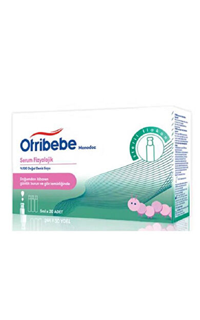 Otribebe Monodoz Serum Fizyolojik %100 Doğal Deniz Suyu 5 ml x 20 Flakon