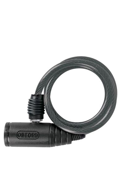 Oxford Bumper Kablo Kilit Smoke 6Mm X 600Mm