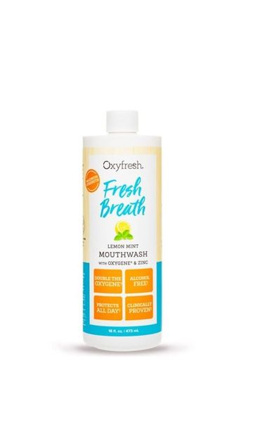 Oxyfresh Florürsüz Nane Limon Ağız Bakım Suyu 473 ml