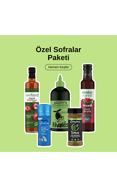 Özel Sofralar Paketi