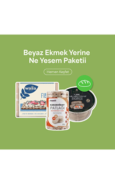 Beyaz Ekmek Yerine Ne Yesem Paketi