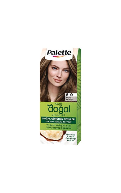 Palette Kalıcı Doğal Renkler 6-0 Koyu Kumral