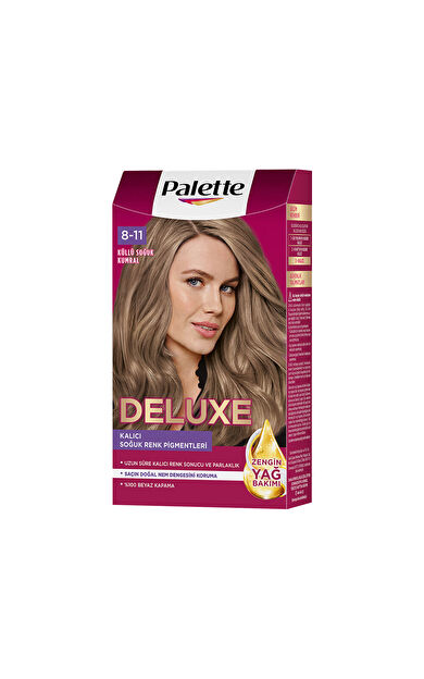 Palette Deluxe 8-11 Küllü Soğuk Kumral