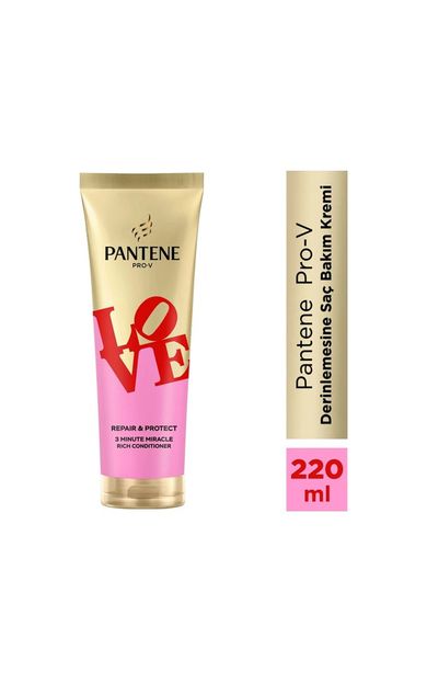 Pantene Love Derinlemesine Bakım 3 Dakikalık Mucizevi Saç Kremi 220 Ml