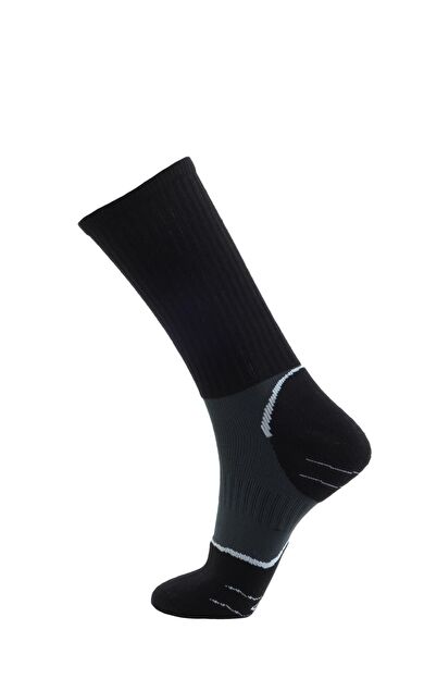 Panthzer Casual Sport Socks Siyah/Gri
