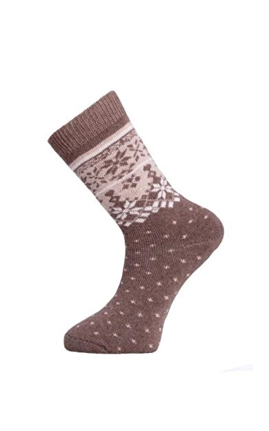Panthzer Casual Wool Erkek Çorap Bej