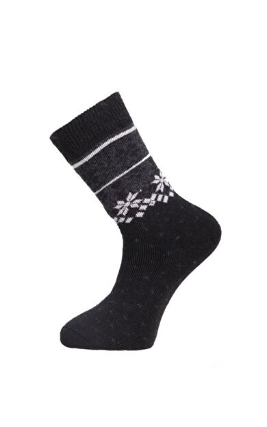 Panthzer Casual Wool Erkek Çorap Siyah PNZ-101331BLK1
