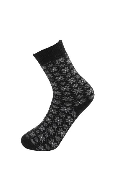 Panthzer Casual Wool Kadın Çorap Siyah