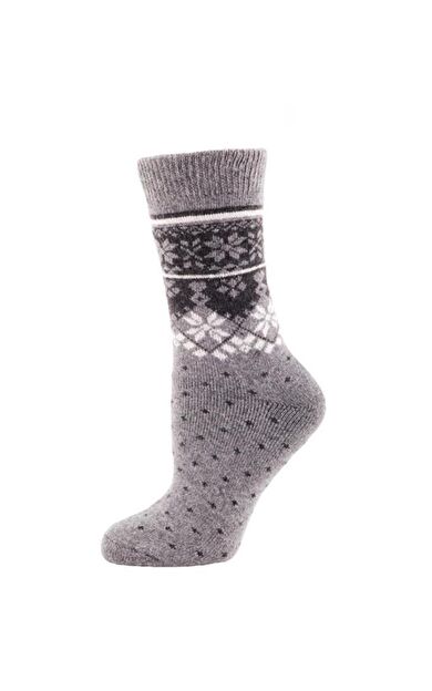 Panthzer Casual Wool Socks Çorap Gri