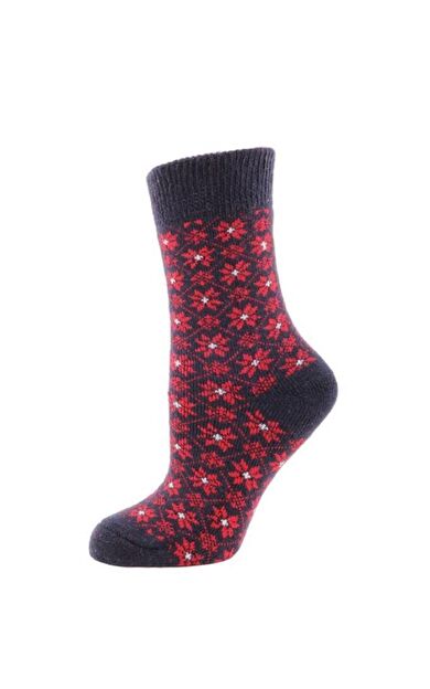 Panthzer Casual Wool Socks Kadın Çorap Lacivert
