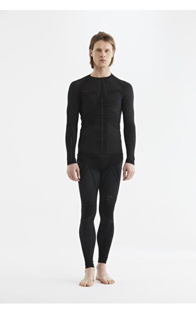 Panthzer Extreme Muscle Uzun Alt Polygiene Erkek İçlik Siyah/Gri