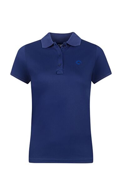 Panthzer Rauma Kadın Polo Yaka T-Shirt Lacivert