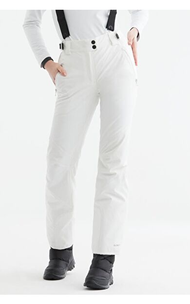 Panthzer Sassy Kadın Kayak Pantolonu Beyaz