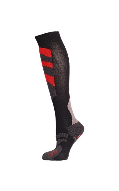 Panthzer Ski Erkek Kayak Çorabı Siyah/Antrasit