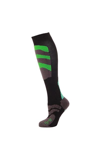 Panthzer Ski Socks Erkek Kayak Çorap Yeşil/Mavi