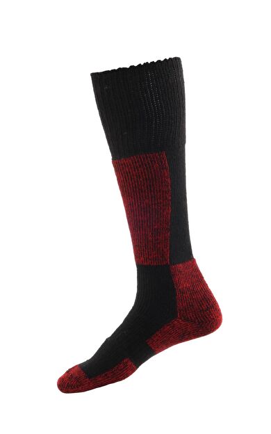 Panthzer Ski Socks Siyah/Kırmızı